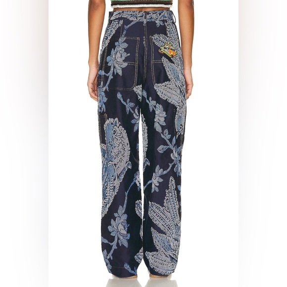 Etro jacquard denim pants - Picture 7 of 14